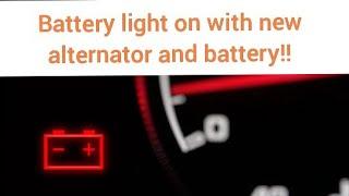 Fix Battery warning light fault on but new alternator and battery? Ford smart charge intermittent