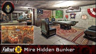 FALLOUT 76 | Mire Bridge Checkpoint & Hidden Bunker, (Camp Build).