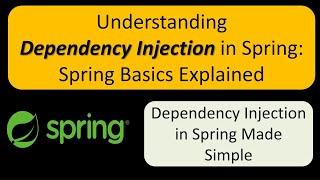 What is Spring dependency injection? | Dependency injection in Spring | Spring Tutorial