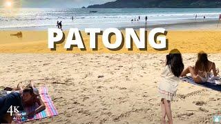 【4K 】2024 Phuket Patong beach walking - June ️