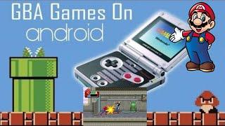 How to Play Gameboy Advanced game in Android .