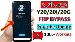 vivo y20 frp bypass youtube update  | New Trick 2023 |  y20 frp bypass android 11