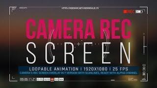 Camera Rec Screen (Motion Graphics)