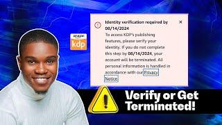 Amazon Account Verification Deadline Released | How to Verify YOUR Multiple KDP Accounts