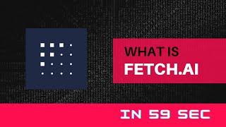 Crypto Facts #7 - Fetch.ai explained and why is it a great altcoin to own