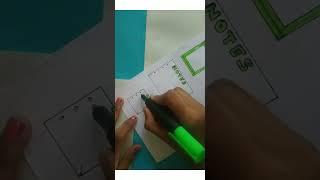 Paper notes ideas for unboring notes || notes ideas || Art and Me ||song from blackpink|| #shorts