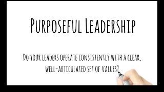 CX Competency: Purposeful Leadership (Temkin Group)