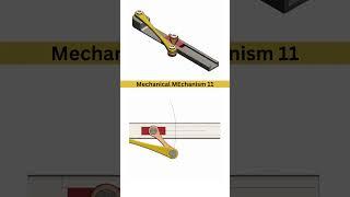 Simplest Slider Crank Mechanism #mechanical #mechanism #3ddesign #solidworks #cad