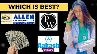 Best coaching for NEET||My honest review|| Sakshi Dalal #neet2024 #allen #physicswallah #aakash