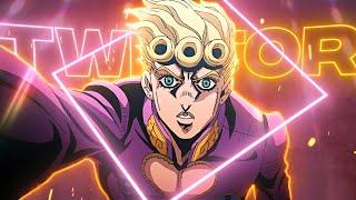 Giorno gold experience requiem twixtor clips for editing 4k