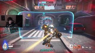 TOP 500 REINHARDT! SUPER REINHARDT OVERWATCH 2 SEASON 6 TOP 500 GAMEPLAY