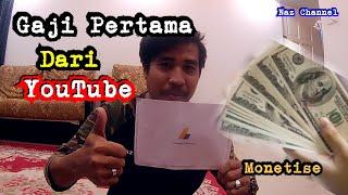 Gaji Pertama Dari Youtube (Google Adsense) Okt 2019