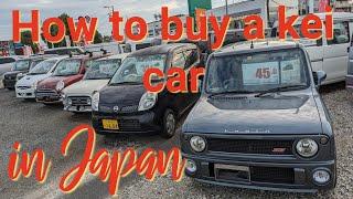 A short guide to purchasing a used kei car in Japan