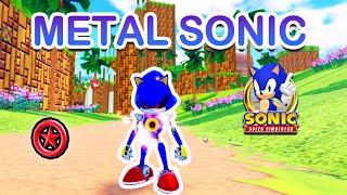 ROBLOX SONIC SPEED SIMULATOR - METAL SONIC UNCOVERS THE LAST RED RINGS