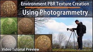 Preview of: Environment Texture Creation Using Photogrammetry - Muddy Grass