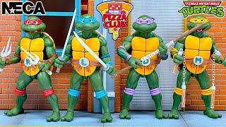 NECA TMNT Pizza Club Turtles Review!