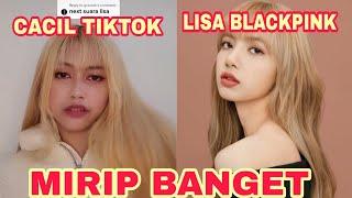 TIKTOK CACIL NIRUIN REF NYA LISA BLACK PINK. MIRIP BANET