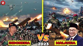 MALAYSIA KAGET LIHAT KEKUATAN MILITER INDONESIA !!! Perbandingan Militer Indonesia vs Malaysia 2023