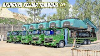 CONVOY MUAT EXCAVATOR TAMBANG PAKE TRUCK HINO 500 #ETS2 #ETS2TruckModIndonesia