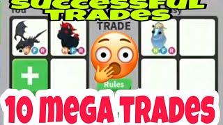 10 Mega Pets Successful Trades Proofs In Adopt Me Trading