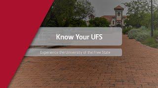 Know Your UFS – Navigate your way around campus