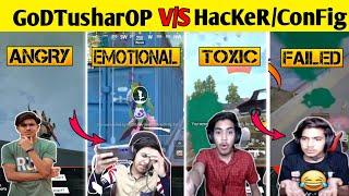 GoDTusharOP vs Hacker Fight In Pubg MLite ||GoDPraveenYT Killed By Hacker || GoDTusharAngry Moments