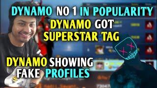 Dynamo Reached No 1 Spot In Popularity | Dynamo Got Superstar Tag | Dynamo Showing His Fake Profiles