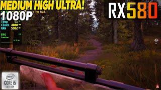 Hunting Simulator 2 RX 580 - 1080p Medium, High, Ultra,