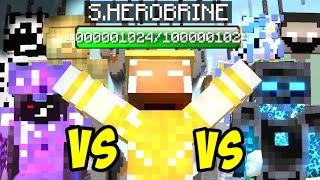 Sentinel Herobrine vs all ERRORS Creepypasta mobs p2