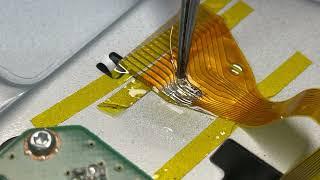 Ripped ribbon cable repair