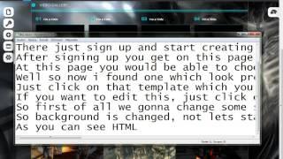 Easy and free website creating with WIX HTML 5 editor