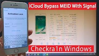 iCloud Bypass Checkra1n Windows New Method 2021 iOS 14.4.1 | Call Fix iCloud Bypass MEID With Signal