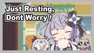 Zeta's Health Update & JLPT Prep: 'Don't Worry, I Just Need Some Rest!' 【Hololive ID】