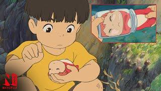 Ponyo | Multi-Audio Clip: Sosuke Saves Ponyo | Netflix