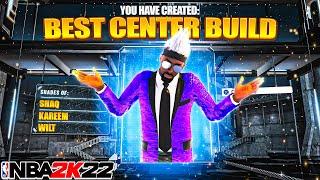 BEST CENTER BUILD in NBA 2K22... *GAME-BREAKING* DEMIGOD CENTER BUILD! Best Build + Badges! NBA2K22