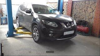 Замена масла и масляного фильтра в вариаторе на Ниссан Х трейл T32  Nissan X TRAIL 2,5  2017