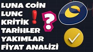 LUNA COİN LUNC FİYAT ANALİZİ SABIRLAR TÜKENİYOR #lunc #luna #lunch