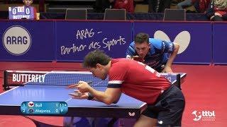 Timo Boll vs Bence Majoros | German League 2019