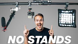 Every SMALL YouTube Studio Needs This Pole! (Impact Varipole Review)