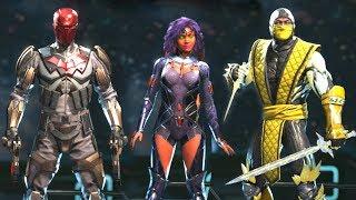 Injustice 2 - All Epic Gear Sets / All Character Epic Gear Sets (UPDATE Including Starfire)