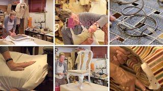 Learn traditional upholstery | Online video tutorials