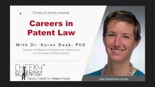 Careers in Patent Law