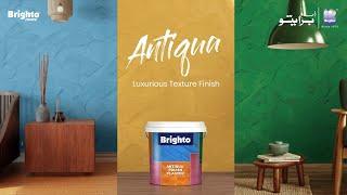 Product Tutorial of Brighto Antiqua Polish Plaster Luxurious Texture Finish