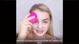 Esponja Elétrica Massageadora - Forever - Inspiração Foreo Luna