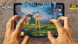 IPAD MINI 7 ️ PUBG HANDCAM ️‍ HDR+EXTREME  PUBG TEST/ GAMEPLAY/ GYRO/ BEST SENSITIVITY