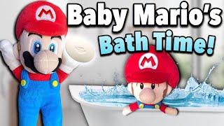 AMB - Baby Mario’s Bath Time!