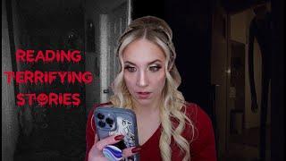 Reading Terrifying Stories in my wedding trial makeup |  Reading reddit Scary / Paranormal Stories