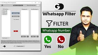 bulk number filter software | free download whatspp filter software