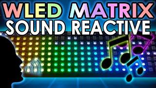 All you need for WLED Sound Reactive Matrix using a Digital MEMs I2C Microphone