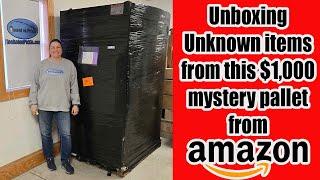 Unboxing Unknown items from this $1,000 Mystery pallet from Amazon!